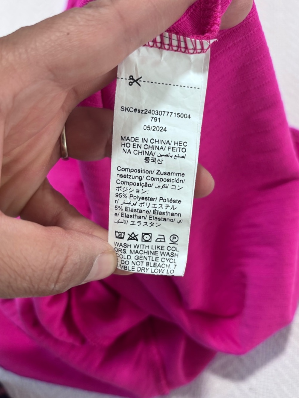 🩷SHEIN Fuchsia Ribbed Ruched Midi Dress - Picture 8 of 11